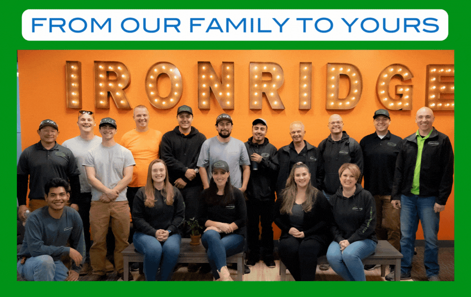 From our family to yours... thank you for going solar with us!